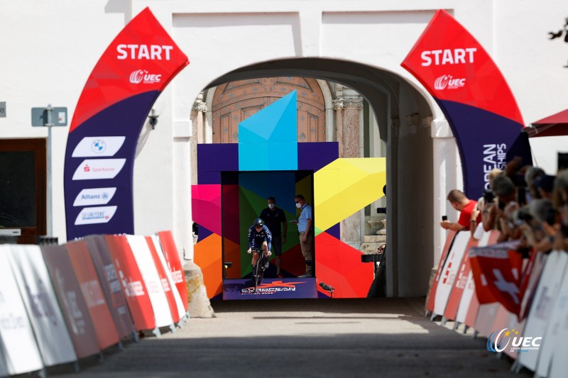 European Championships Munich 2022 - 2022 UEC Road Elite European Championships - Women's ITT - 17/08/2022 - Silja Runarsdottir (ISL) - photo Ivan Benedetto/UEC/SprintCyclingAgency?2022